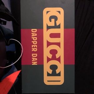 Gucci slides brand new never worn size 12